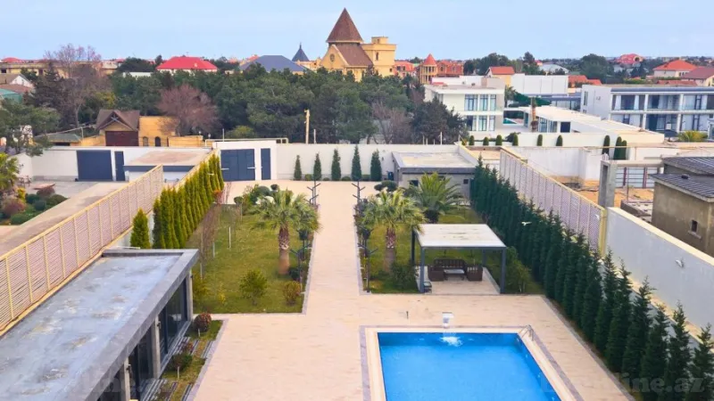 Satılır 9 otaqlı Mənzil Yeni tikili 1050 m² Xəzər r. - şəkil 4