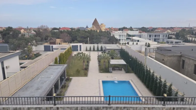 Satılır 9 otaqlı Mənzil Yeni tikili 1050 m² Xəzər r. - şəkil 20