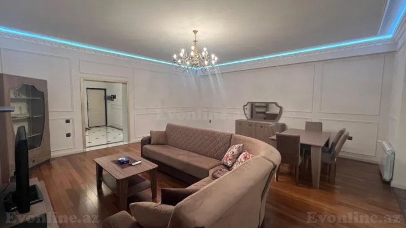 Kirayə verilir 3 otaqlı Mənzil Yeni tikili 168 m² Nəsimi r. - şəkil 2