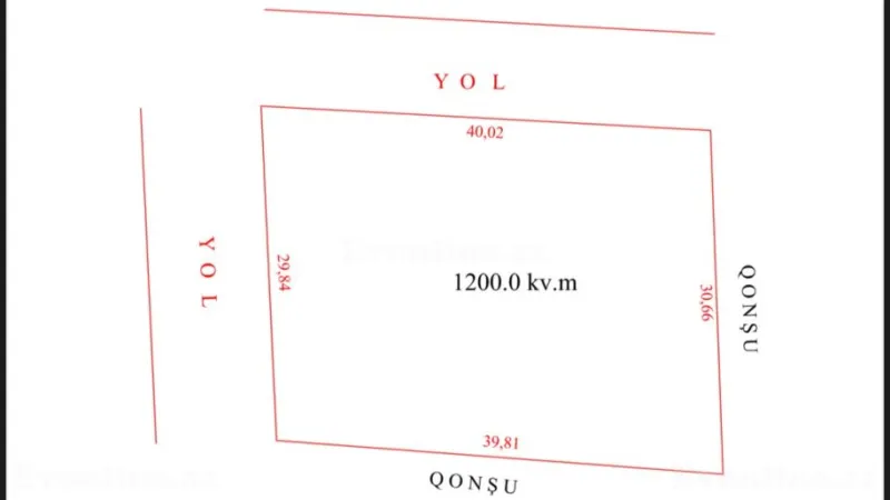 Satılır Torpaq 12 sot Şüvəlan - şəkil 2