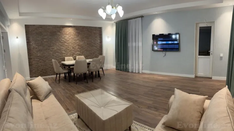 Kirayə verilir 3 otaqlı Mənzil Yeni tikili 135 m² Nizami r. - şəkil 2