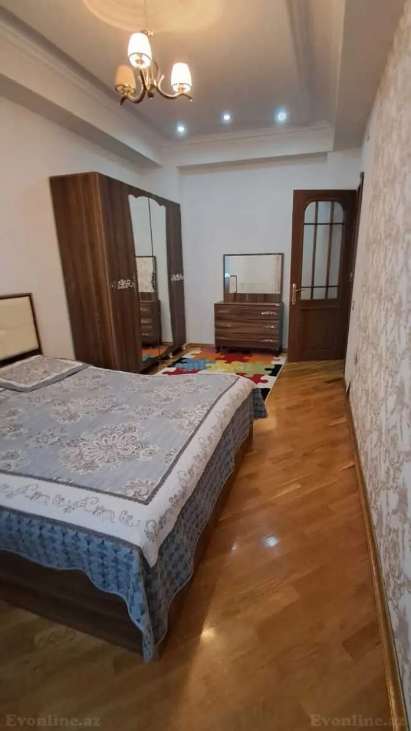 Kirayə verilir 2 otaqlı Mənzil Yeni tikili 90 m² Nəsimi r. - şəkil 6