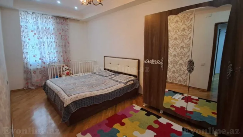 Kirayə verilir 2 otaqlı Mənzil Yeni tikili 90 m² Nəsimi r. - şəkil 8