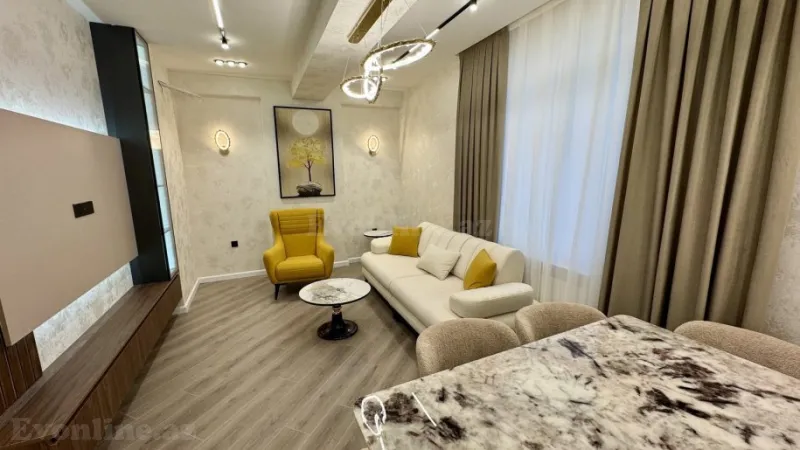 Satılır 3 otaqlı Mənzil Yeni tikili 90 m² Həzi Aslanov m. - şəkil 2