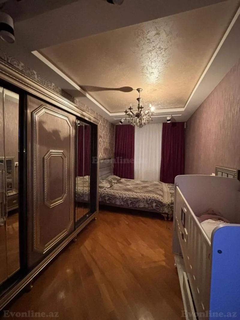 Kirayə verilir 2 otaqlı Mənzil Yeni tikili 80 m² Həzi Aslanov m. - şəkil 2