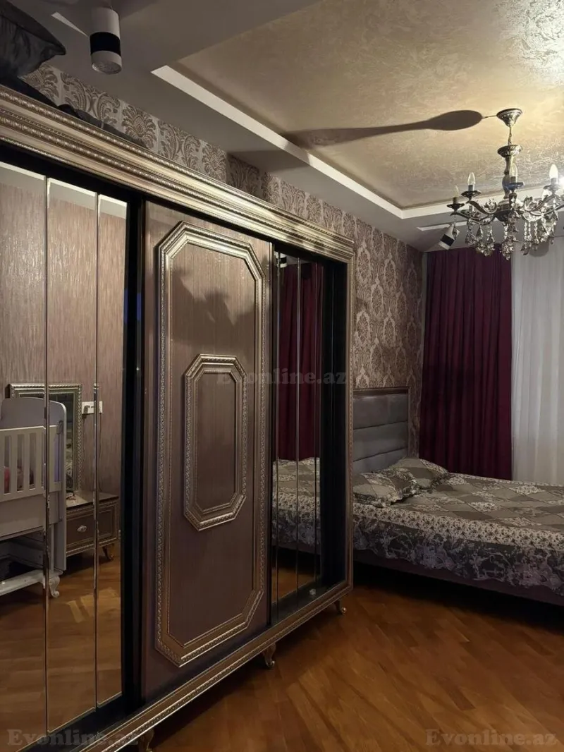 Kirayə verilir 2 otaqlı Mənzil Yeni tikili 80 m² Həzi Aslanov m. - şəkil 3