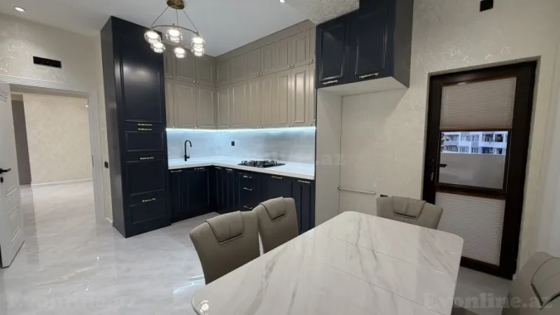 Satılır 3 otaqlı Mənzil Yeni tikili 107 m² Həzi Aslanov m. - şəkil 5