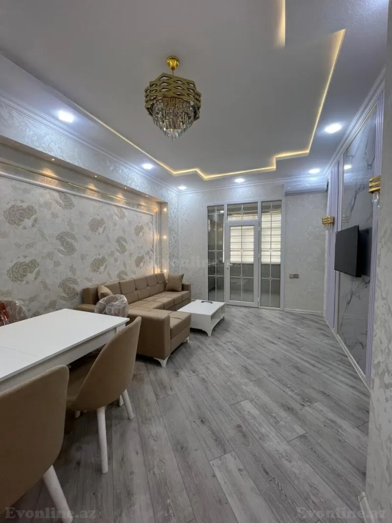 Kirayə verilir 2 otaqlı Mənzil Yeni tikili 54 m² Xırdalan - şəkil 2