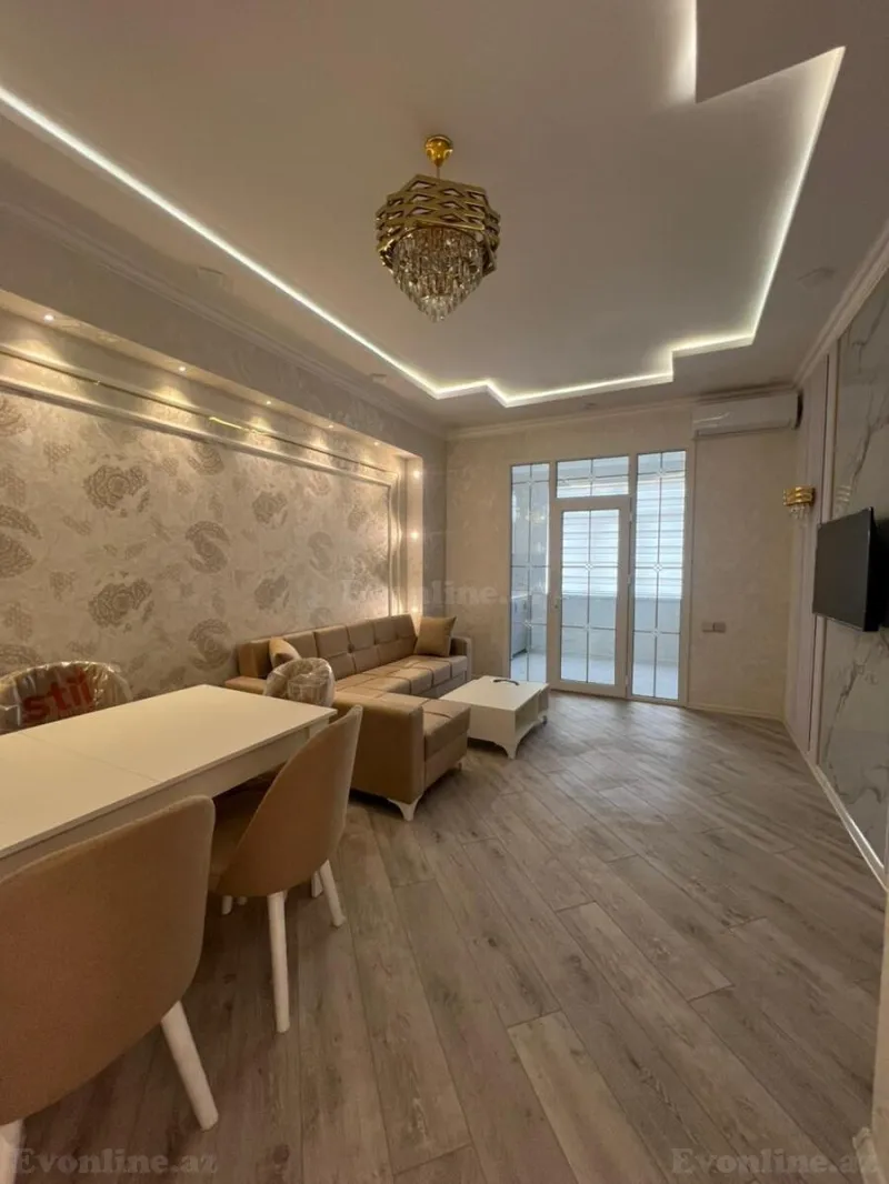 Kirayə verilir 2 otaqlı Mənzil Yeni tikili 54 m² Xırdalan - şəkil 3