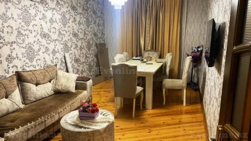 Satılır 2 otaqlı Mənzil Köhnə tikili 60 m² Həzi Aslanov m. - şəkil 2