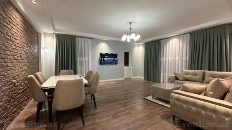 Kirayə verilir 3 otaqlı Mənzil Yeni tikili 135 m² Neftçilər m.