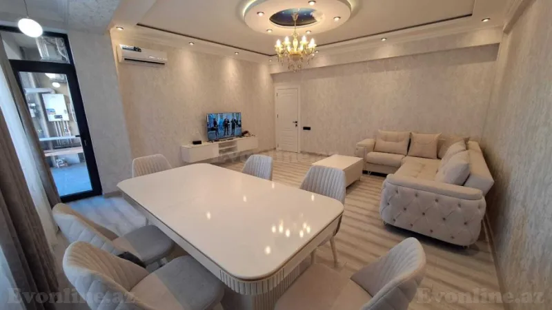 Kirayə verilir 2 otaqlı Mənzil Yeni tikili 77 m² Nəriman Nərimanov m. - şəkil 2