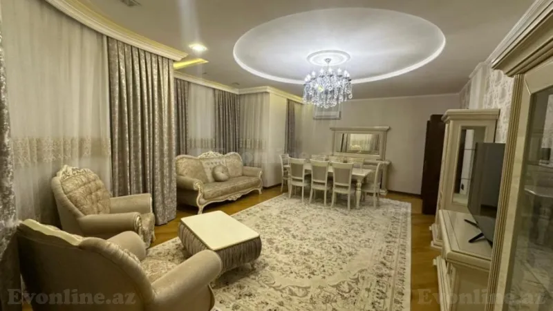 Kirayə verilir 4 otaqlı Mənzil Yeni tikili 199 m² 28 May m. - şəkil 3