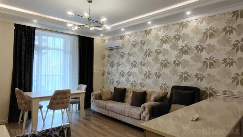 Kirayə verilir 2 otaqlı Mənzil Yeni tikili 68 m² 8 Noyabr m. - şəkil 2