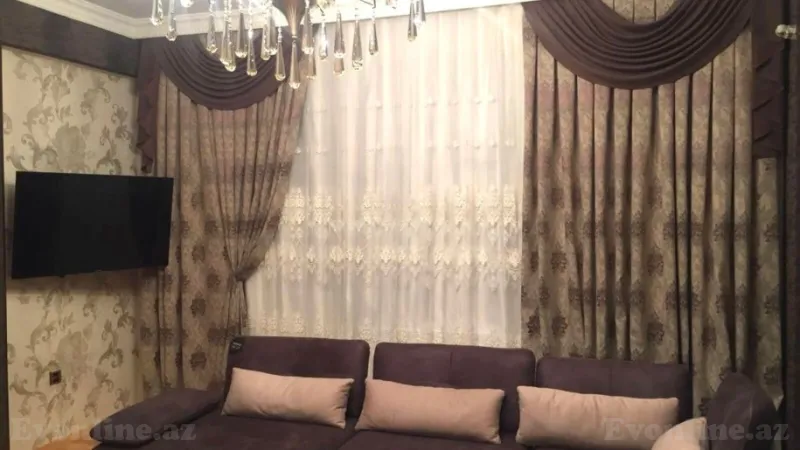 Satılır 2 otaqlı Mənzil Yeni tikili 84 m² İnşaatçılar m. - şəkil 2