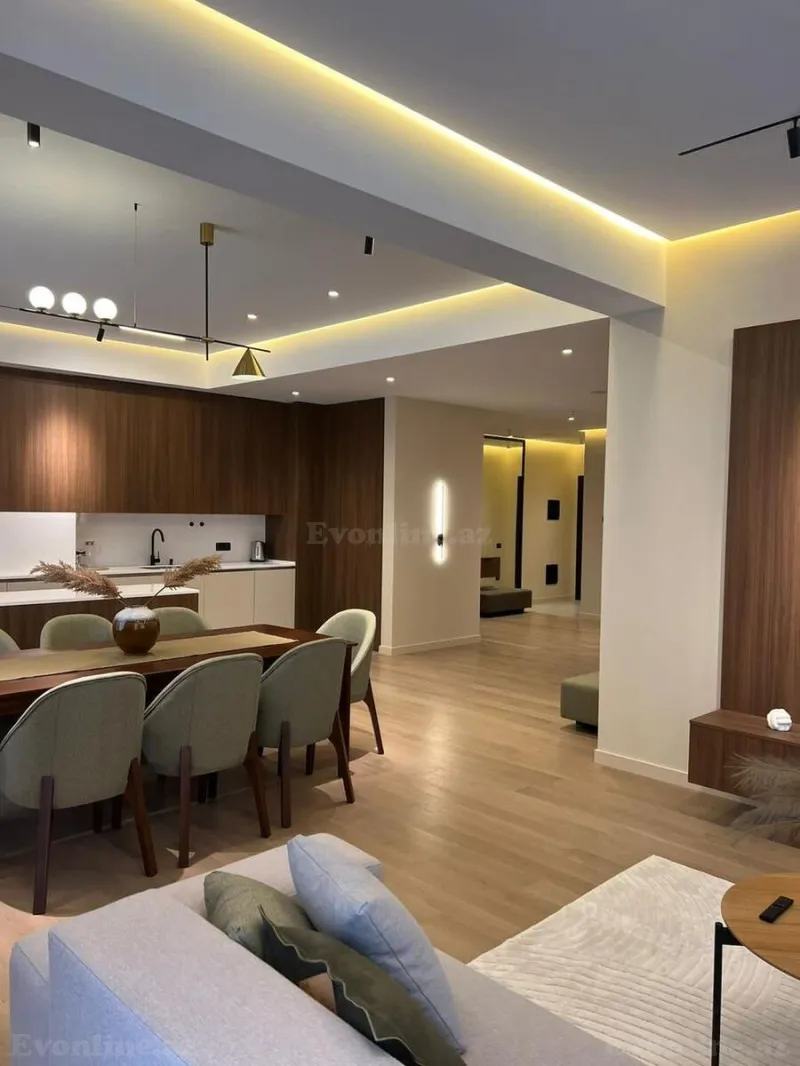 Kirayə verilir 3 otaqlı Mənzil Yeni tikili 160 m² Xətai r. - şəkil 5