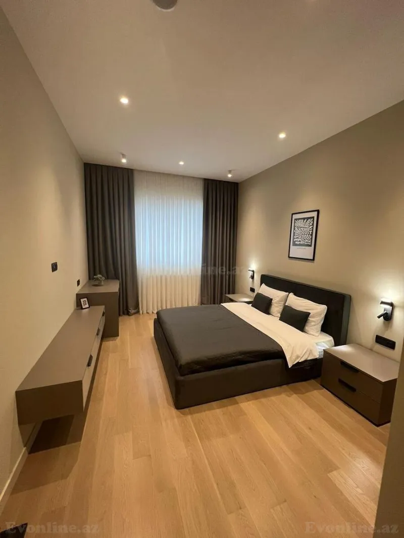 Kirayə verilir 3 otaqlı Mənzil Yeni tikili 160 m² Xətai r. - şəkil 11