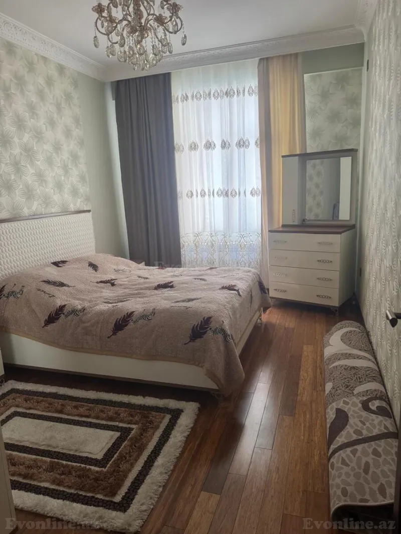 Kirayə verilir 2 otaqlı Mənzil Yeni tikili 80 m² 8-ci mikrorayon - şəkil 16