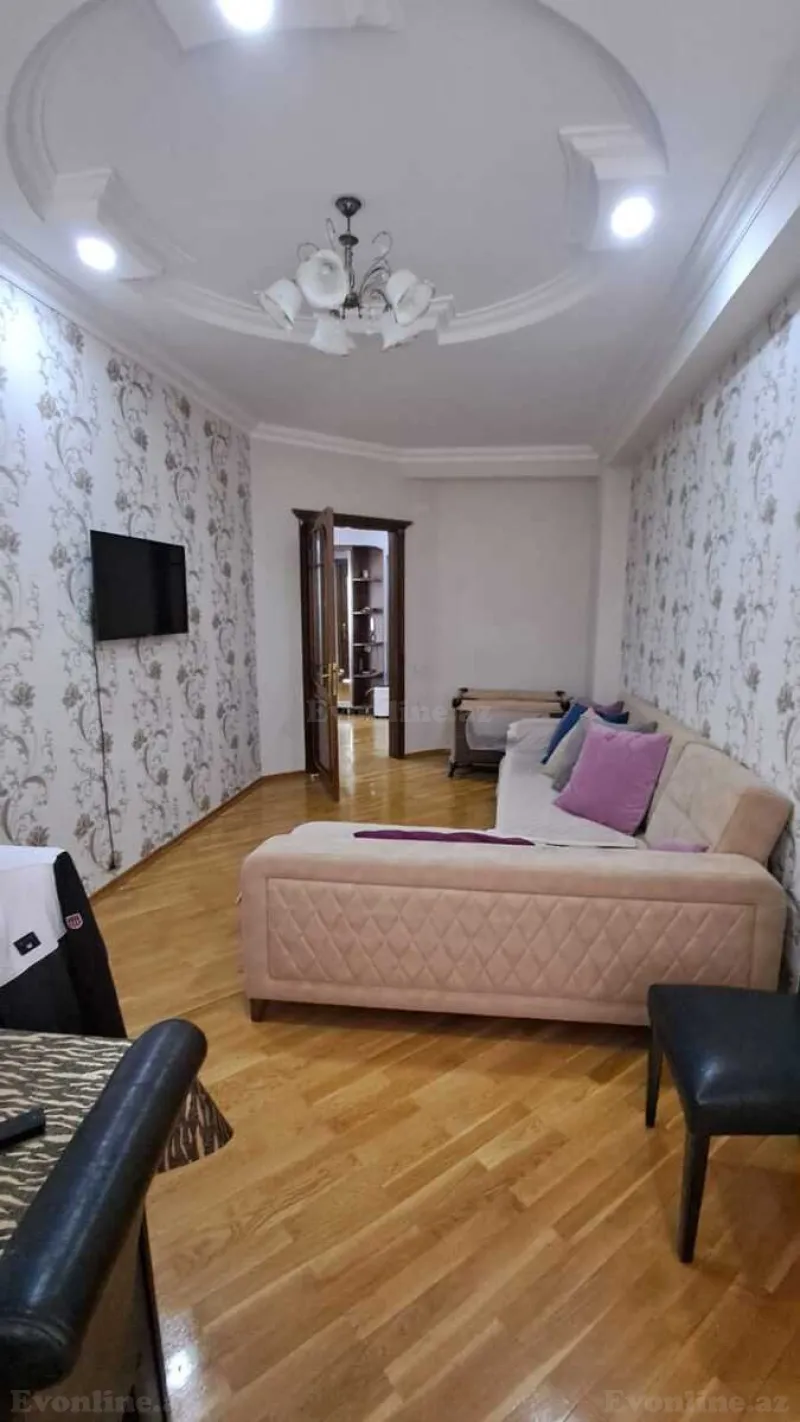 Kirayə verilir 2 otaqlı Mənzil Yeni tikili 82 m² Nəsimi r.