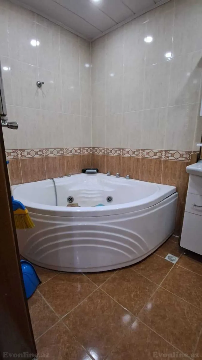 Kirayə verilir 2 otaqlı Mənzil Yeni tikili 82 m² Nəsimi r. - şəkil 18