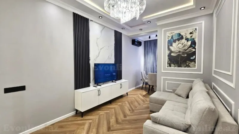 Satılır 2 otaqlı Mənzil Yeni tikili 50 m² Nəriman Nərimanov m. - şəkil 2