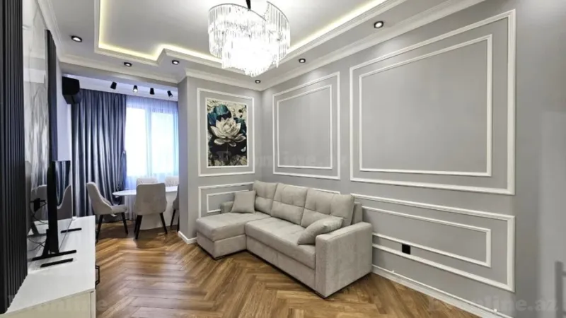 Satılır 2 otaqlı Mənzil Yeni tikili 50 m² Nəriman Nərimanov m. - şəkil 3