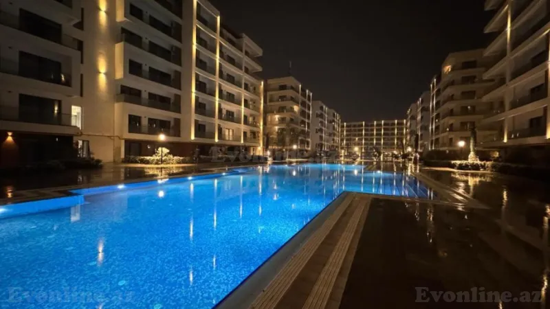 Satılır 1 otaqlı Mənzil Yeni tikili 58 m² Sabunçu r. - şəkil 2