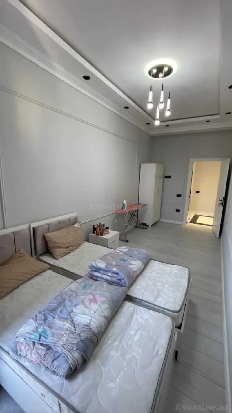 Kirayə verilir 3 otaqlı Mənzil Yeni tikili 72 m² Nərimanov r. - şəkil 5