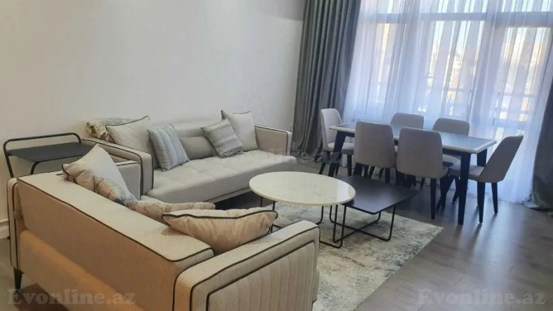 Kirayə verilir 3 otaqlı Mənzil Yeni tikili 120 m² Nizami m.