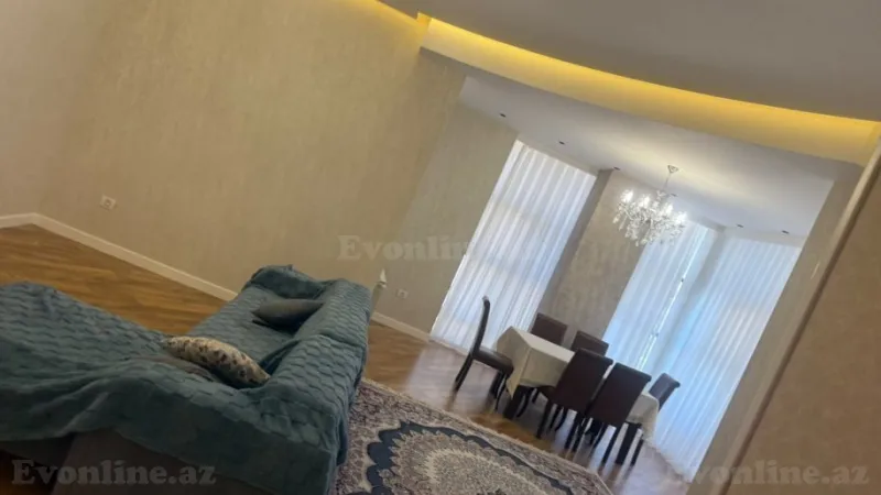 Kirayə verilir 3 otaqlı Mənzil Yeni tikili 137 m² Nəsimi r.