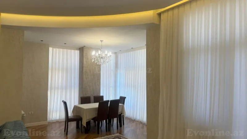 Kirayə verilir 3 otaqlı Mənzil Yeni tikili 137 m² Nəsimi r. - şəkil 2