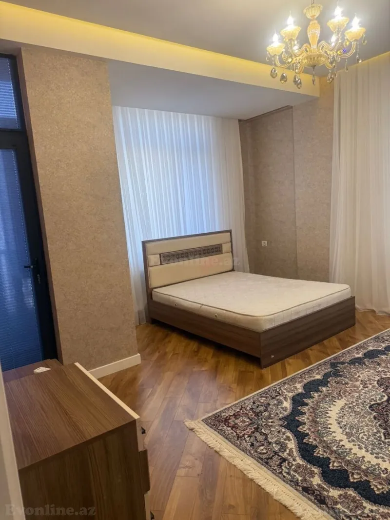 Kirayə verilir 3 otaqlı Mənzil Yeni tikili 137 m² Nəsimi r. - şəkil 16