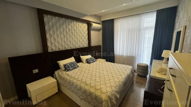 Kirayə verilir 3 otaqlı Mənzil Yeni tikili 130 m² Səbail r. - şəkil 5