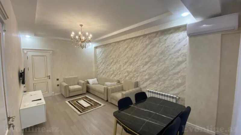 Kirayə verilir 2 otaqlı Mənzil Yeni tikili 58 m² 4-cü mikrorayon - şəkil 2