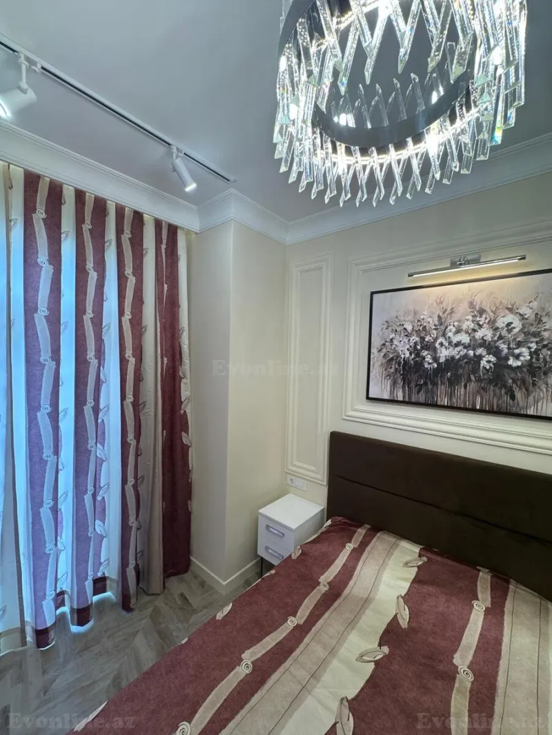 Kirayə verilir 2 otaqlı Mənzil Yeni tikili 80 m² Xətai r. - şəkil 7