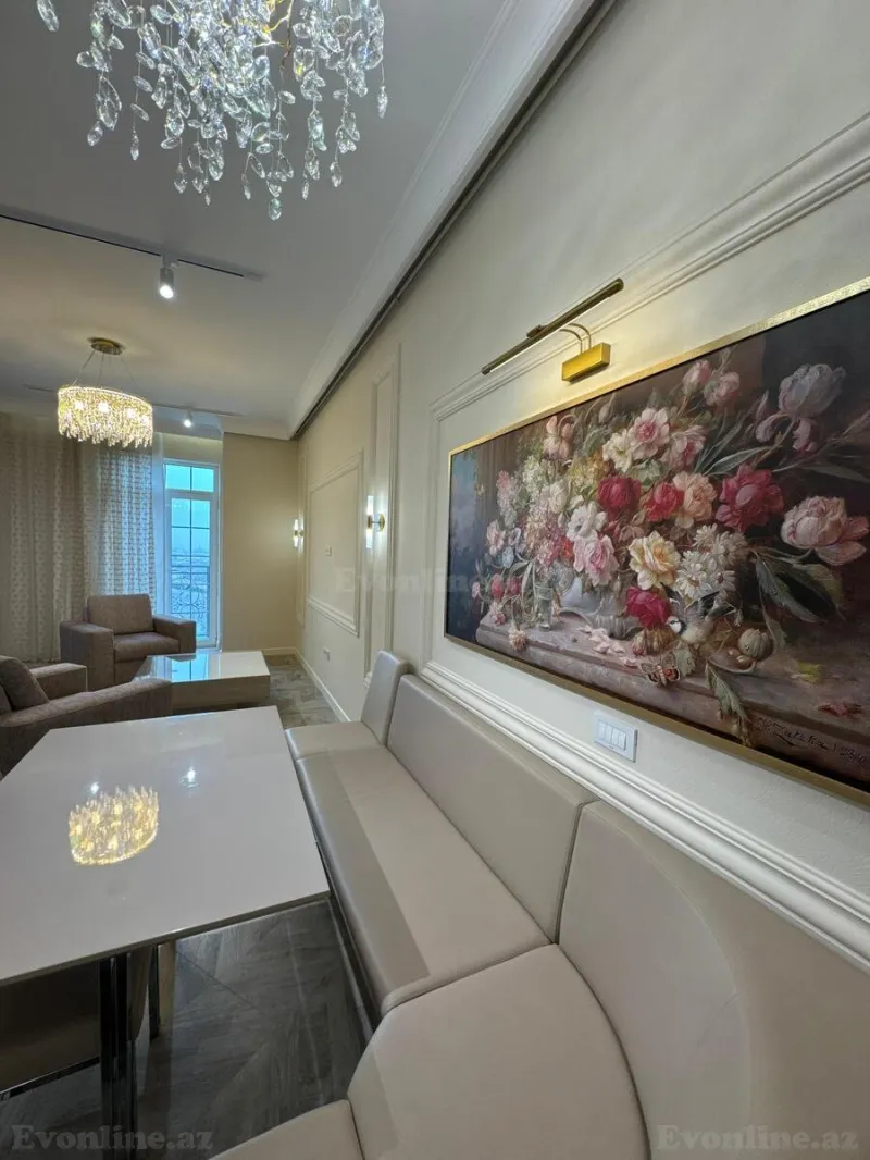 Kirayə verilir 2 otaqlı Mənzil Yeni tikili 80 m² Xətai r. - şəkil 10