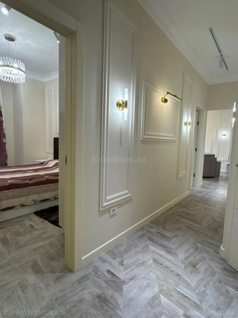 Kirayə verilir 2 otaqlı Mənzil Yeni tikili 80 m² Xətai r. - şəkil 15