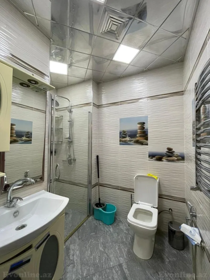 Kirayə verilir 2 otaqlı Mənzil Yeni tikili 80 m² Nərimanov r. - şəkil 11