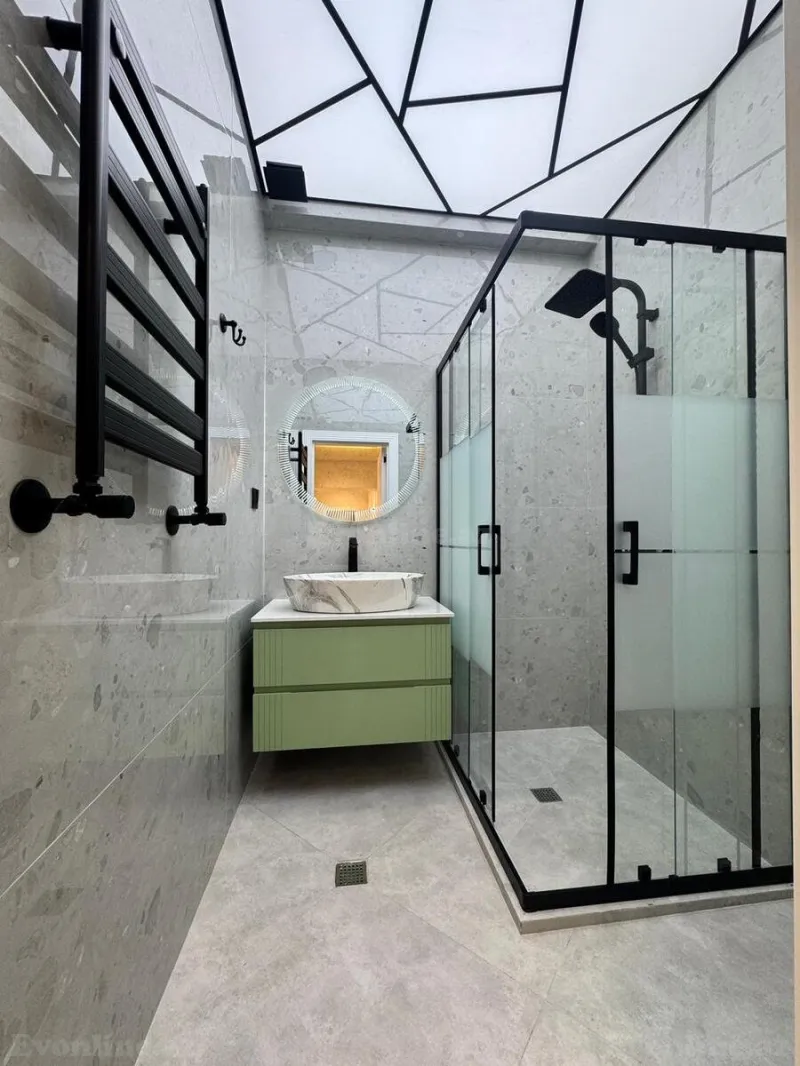 Satılır 3 otaqlı Mənzil Yeni tikili 91 m² Həzi Aslanov m. - şəkil 18