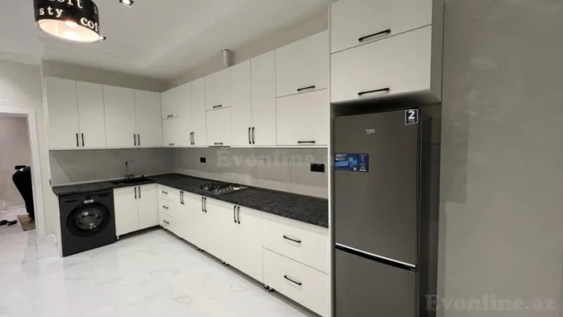 Kirayə verilir 3 otaqlı Mənzil Yeni tikili 120 m² Nəsimi r. - şəkil 5