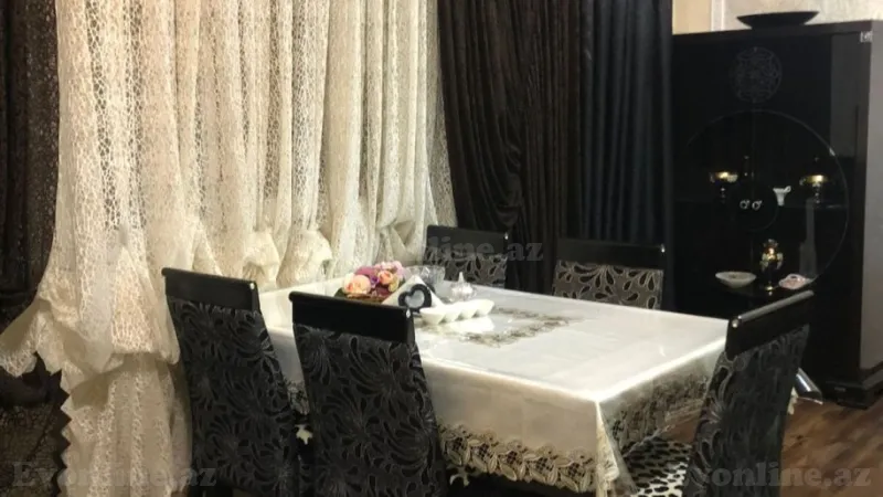 Kirayə verilir 4 otaqlı Mənzil Yeni tikili 105 m² Nərimanov r. - şəkil 2