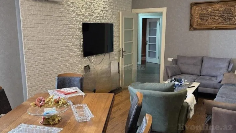 Satılır 3 otaqlı Mənzil Yeni tikili 110 m² 8 Noyabr m. - şəkil 3
