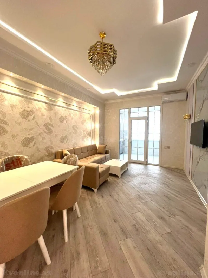 Kirayə verilir 2 otaqlı Mənzil Yeni tikili 60 m² Abşeron r. - şəkil 3