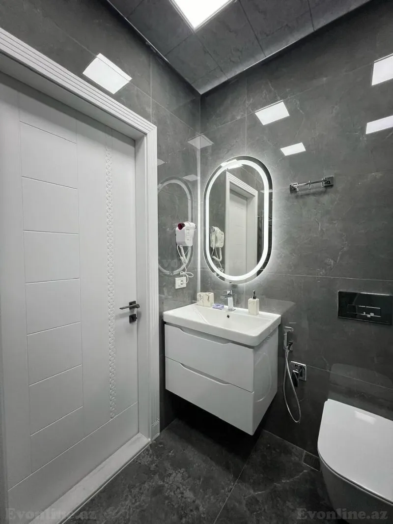 Kirayə verilir 2 otaqlı Mənzil Yeni tikili 85 m² Gənclik m. - şəkil 17