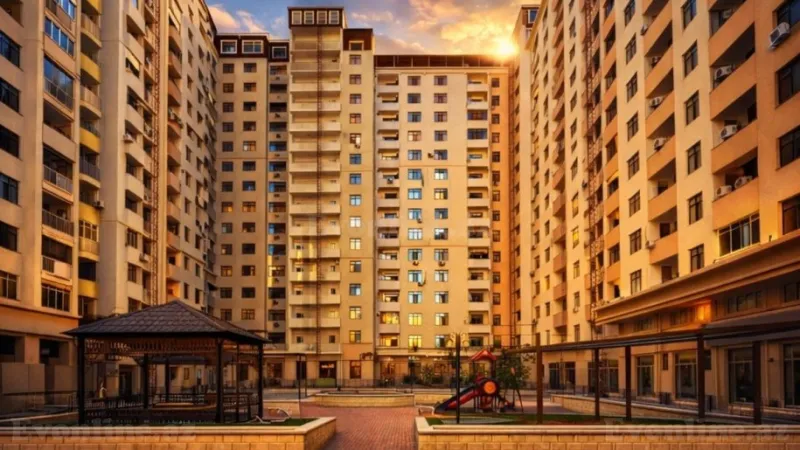 Satılır 3 otaqlı Mənzil Yeni tikili 138 m² Nərimanov r. - şəkil 2