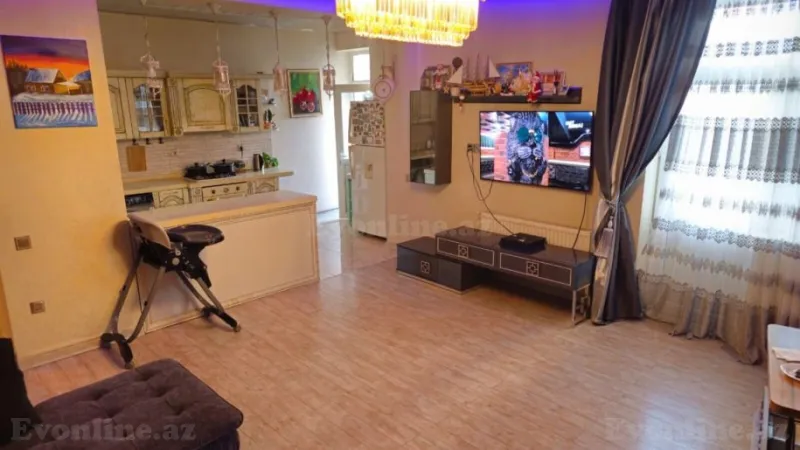 Satılır 3 otaqlı Mənzil Yeni tikili 128 m² Nizami m. - şəkil 3