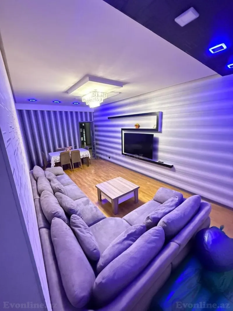 Kirayə verilir 3 otaqlı Mənzil Yeni tikili 150 m² Nəsimi r. - şəkil 3