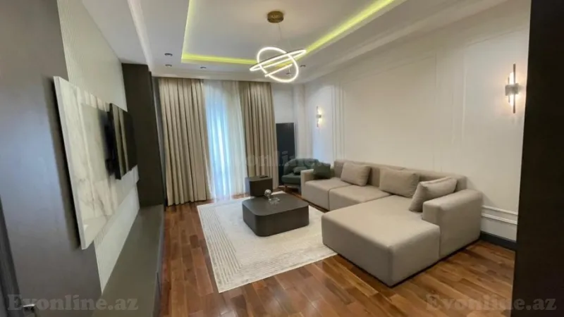 Kirayə verilir 2 otaqlı Mənzil Yeni tikili 90 m² Xətai r. - şəkil 3