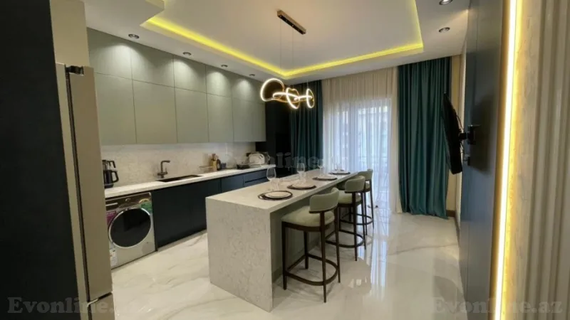 Kirayə verilir 2 otaqlı Mənzil Yeni tikili 90 m² Xətai r. - şəkil 4