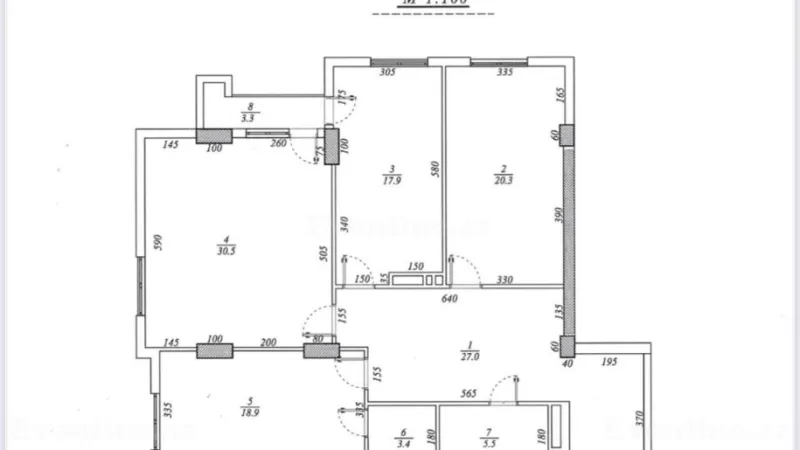 Satılır 3 otaqlı Mənzil Yeni tikili 134 m² Nərimanov r. - şəkil 15